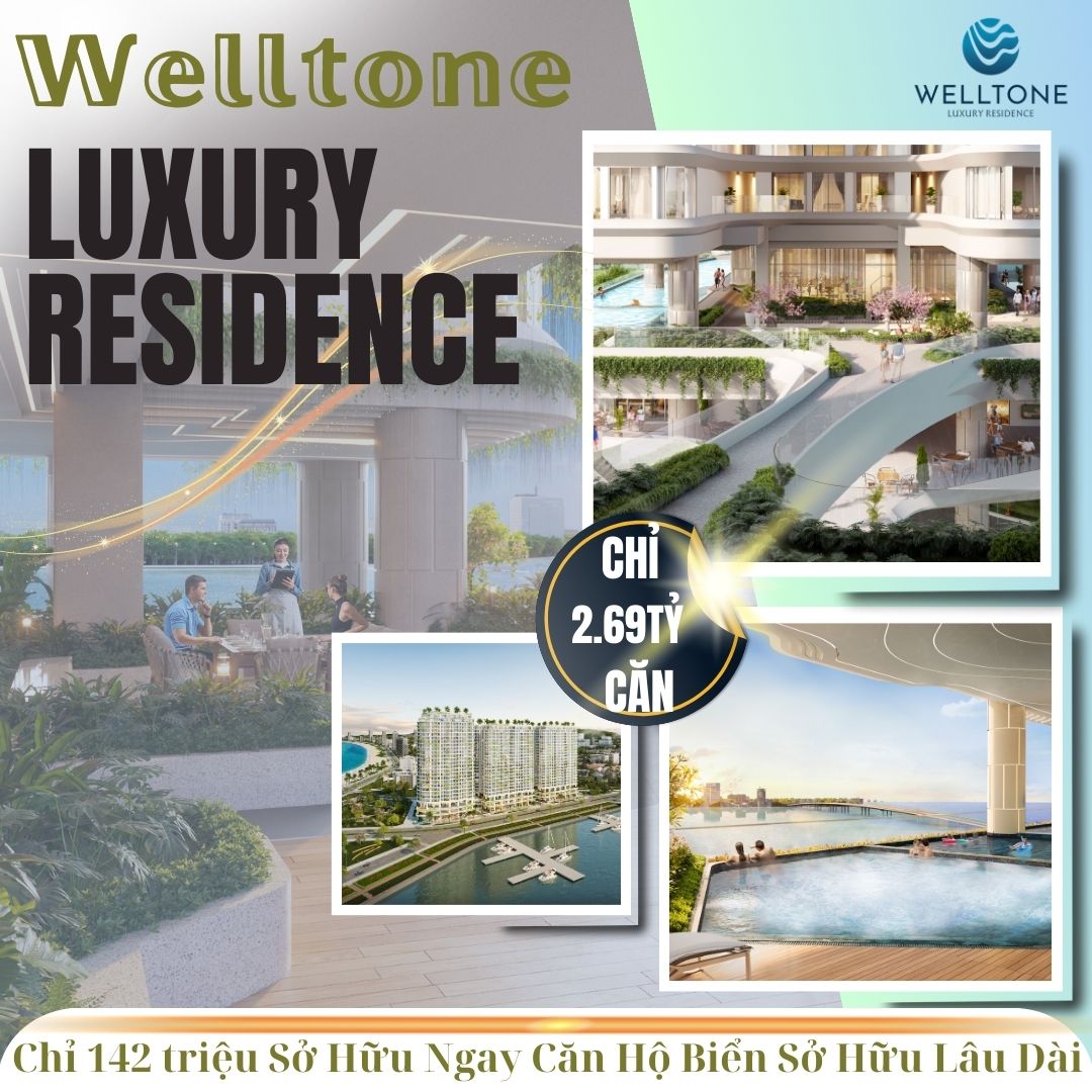Căn Hộ Cao Cấp Welltone Luxury Residence Có Phố Đi Bộ Trên Không Lên Đến 1800m2.
