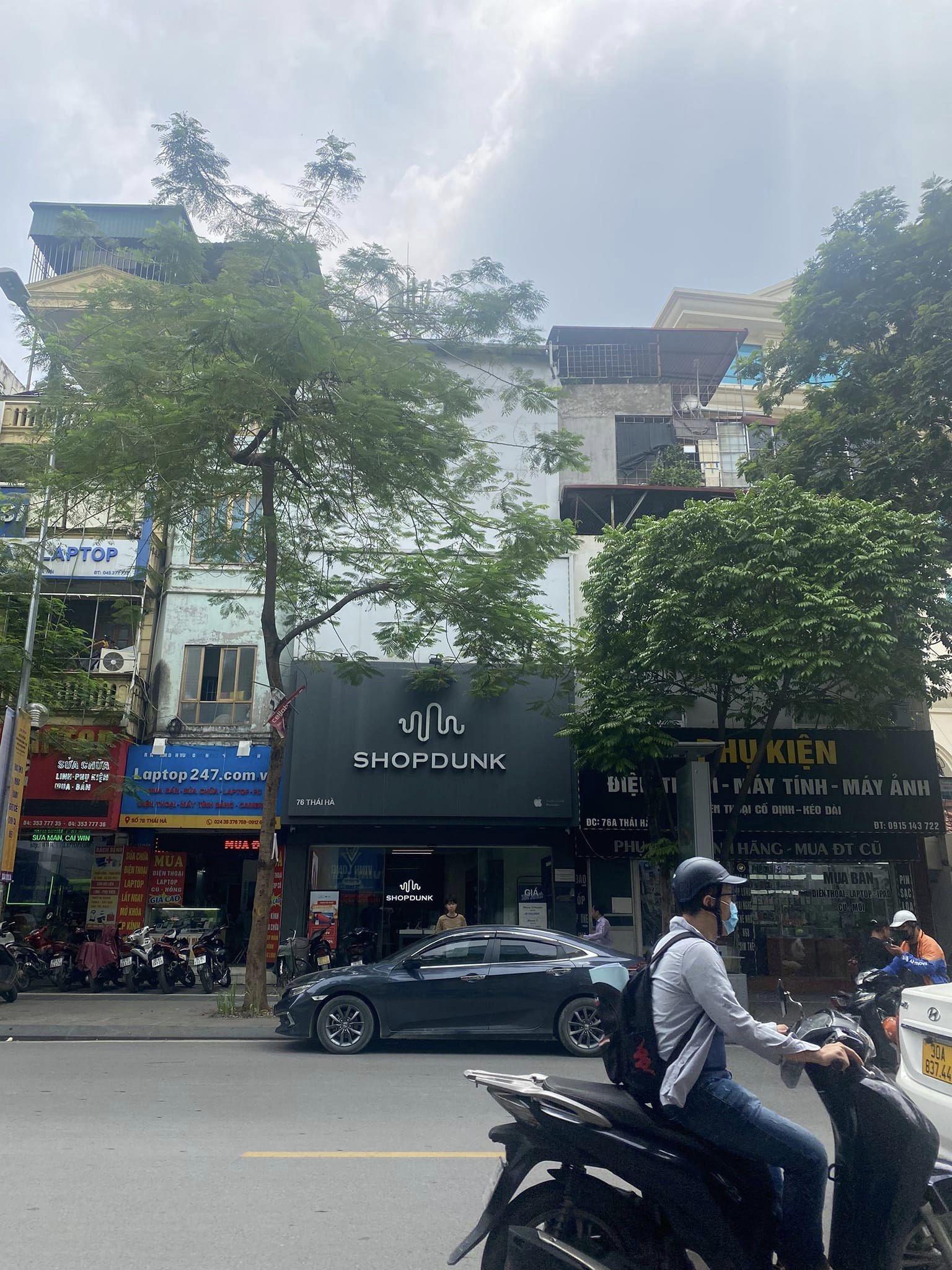 BÁN NHÀ MẶT PHỐ THÁI HÀ, ĐÔNG ĐA, VỈA HÈ, KINH DOANH, THANG MÁY, 75M2 x 6T, CHỈ 34.9 TỶ