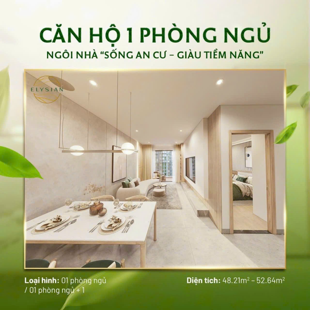 Chỉ với 50tr - Sở hữu ngay căn hộ tại Q9 tặng kèm bếp... Duy nhất trong tháng 10 nhé ạ.