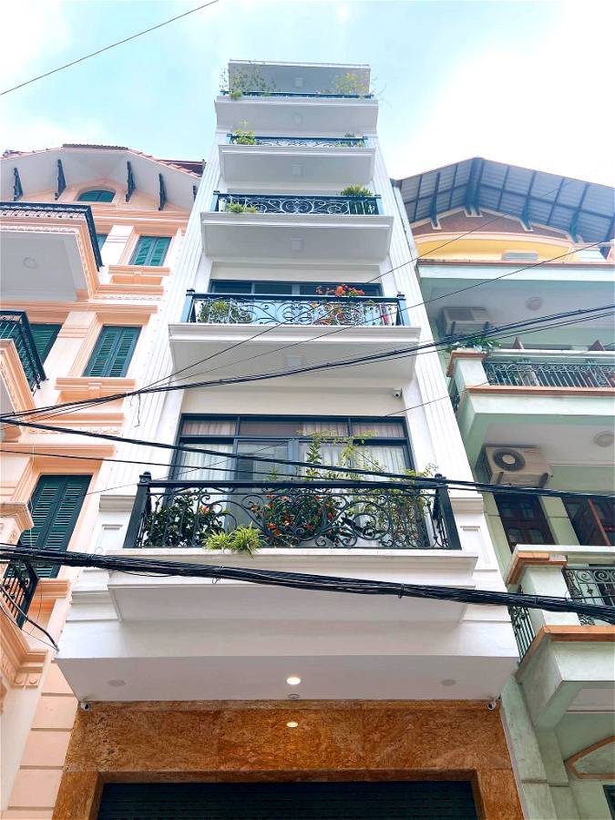 Phố Thái Hà, Đống Đa, 52m2, 7 tầng, MT 4.1m, thang máy, ô tô tránh, kinh doanh đỉnh, giá 16 tỷ