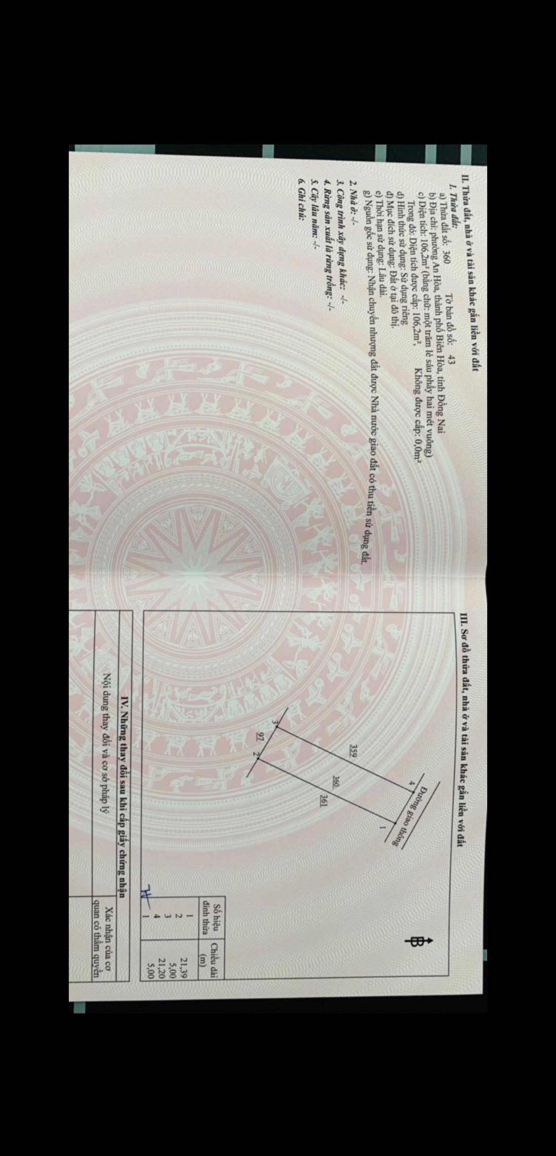 Đất đẹp sổ hồng riêng full thổ 5x21 đường bự chà bá Ngay KDL Sơn Tiên p An Hòa chỉ 1ty599 có TL.