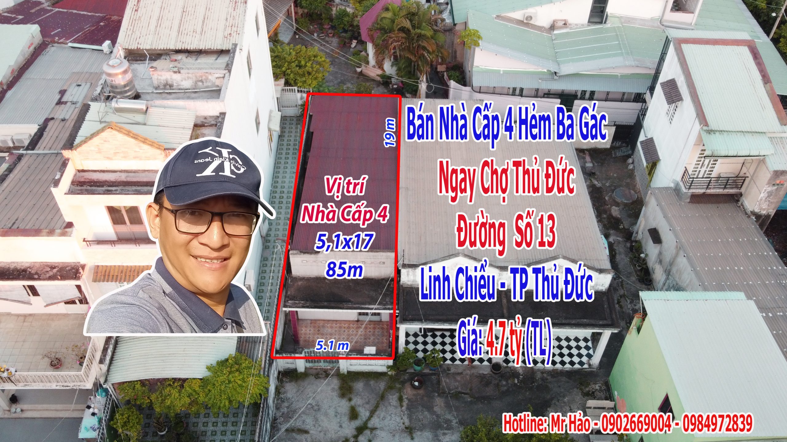 Bán Căn Nhà Cấp 4 Hẻm Ba Gác Đường 13 Linh Chiểu Thành Phố Thủ Đức