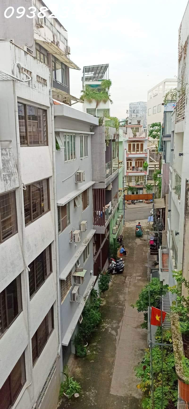 Hẻm xe hơi Trần Quý Khoách, Q1, 4 x16 tỉ, 4 tầng, giá 17,x tỉ.