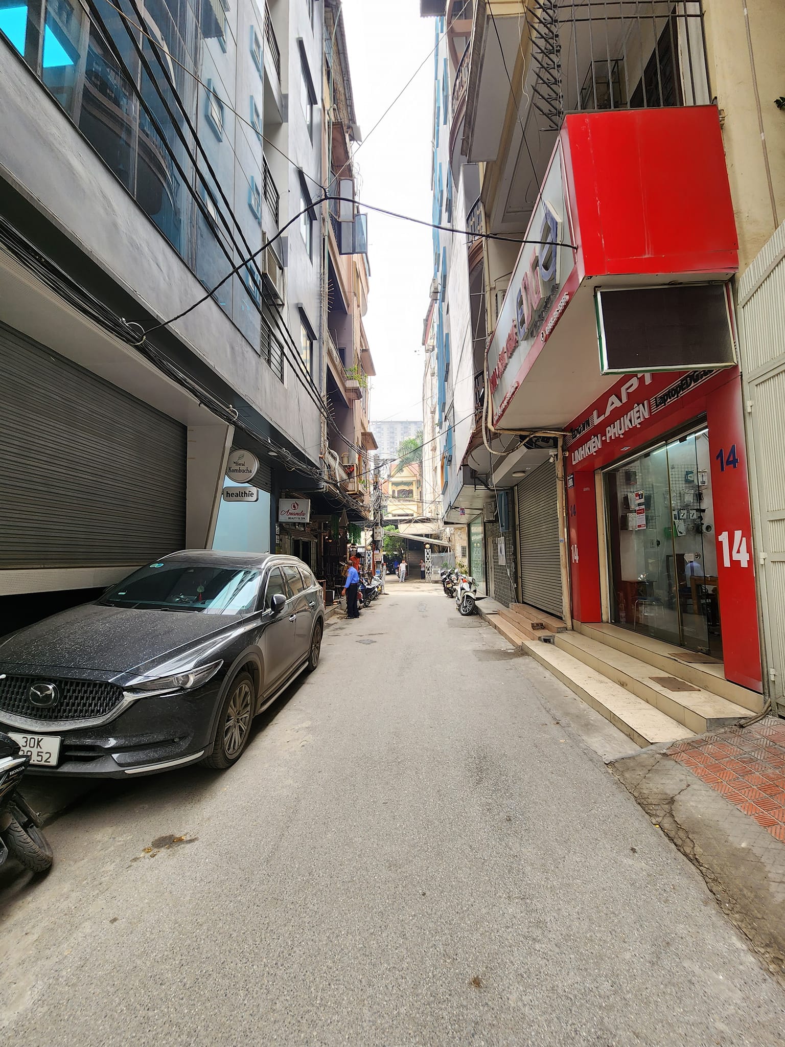 Phân Lô Thái Hà 55M2 5 Tầng MT 4M 13.8 Tỷ - Vỉa hè KD Ô TÔ Tránh.