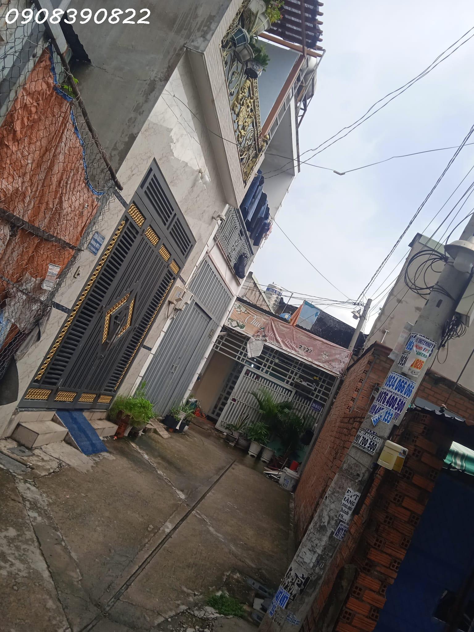 NGAY BẾN XE HIỆP THÀNH TT QUẬN 12 - VỊ TRÍ TƯƠNG LAI RA MẶT TIỀN - HẺM AN NINH YÊN TĨNH 51.5M - 2.88TY ( THƯƠNG LƯỢNG).