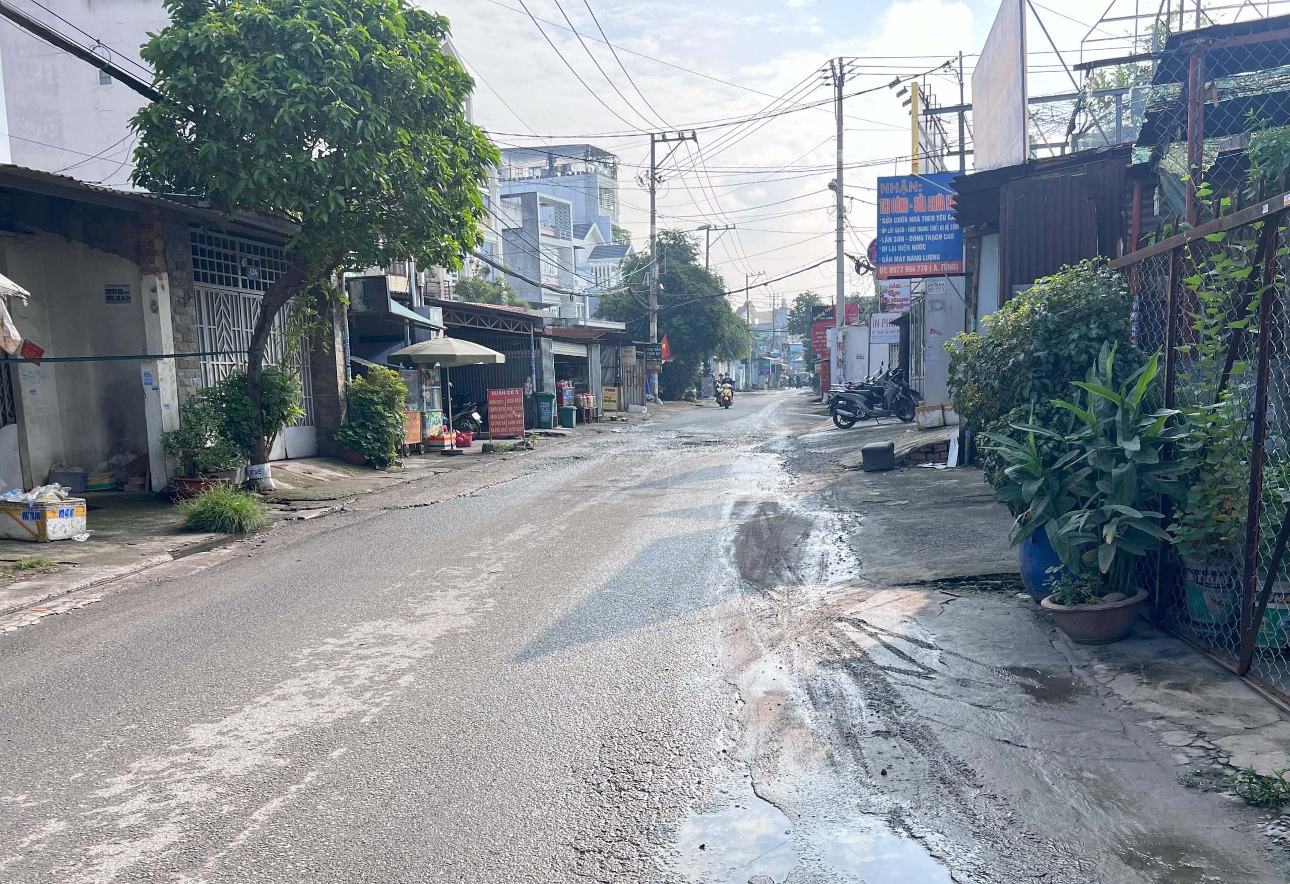 Nhà mặt tiền kinh doanh giá rẻ diện tích 4x20 Tân Thới Hiệp Quận 12.