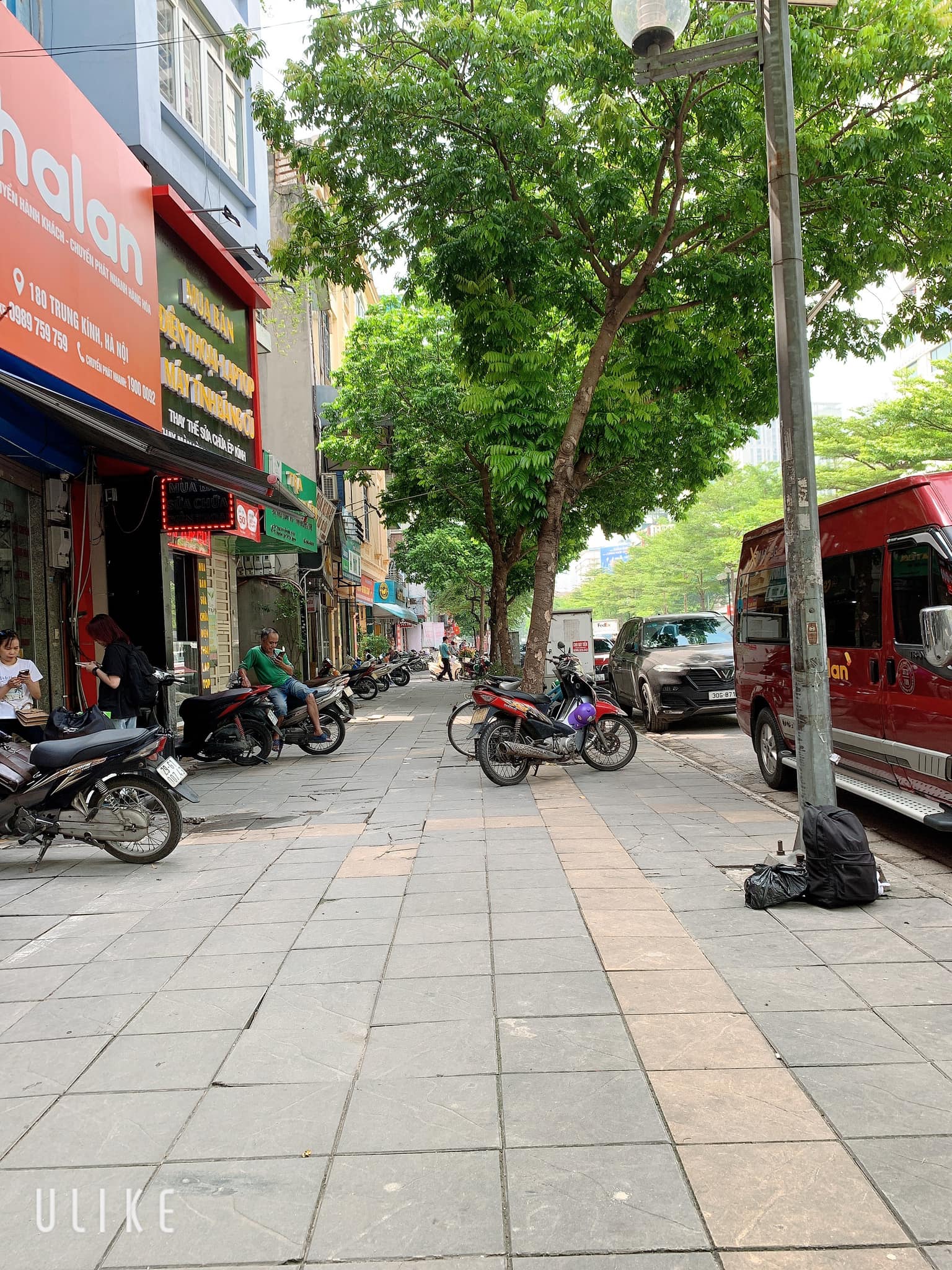 (Kinh Doanh – mặt tiền 5.5m) phố Trung Kính 58m2, 5 tầng vỉa hè 2 bên VIP quận Cầu Giấy