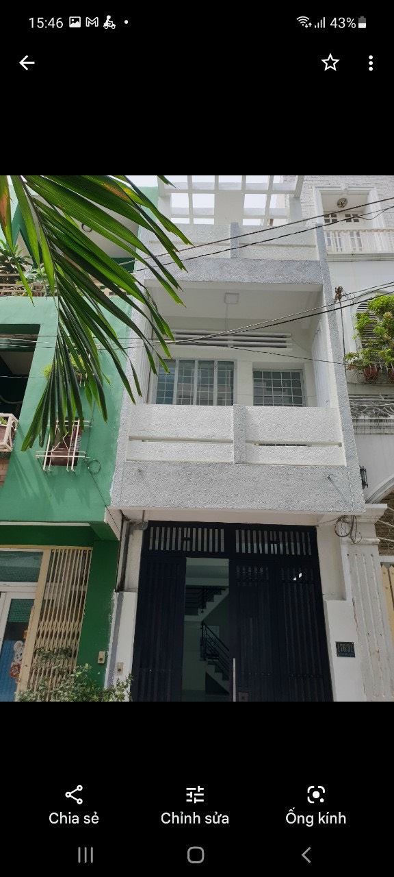 Cho thuê nhà nguyên căn tại 176/31 Đặng Văn Ngữ, p.14, quận phú nhuận..