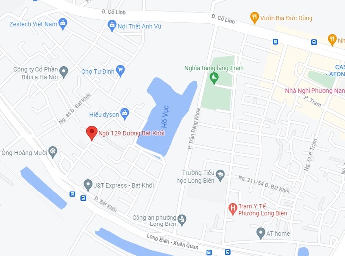 Khu vực bán nhà ngõ 129 Bát Khối là ngõ thông với đường đi rộng