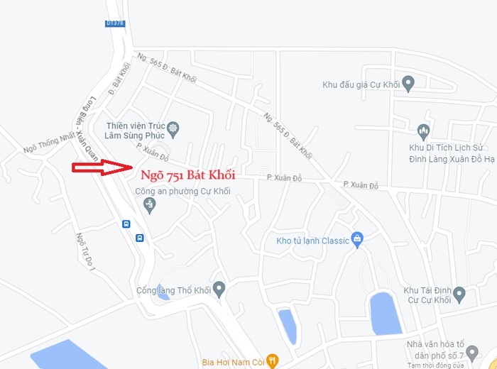 Ngõ 751 Bát Khối có môi trường sống sinh hoạt tốt và an ninh ổn định