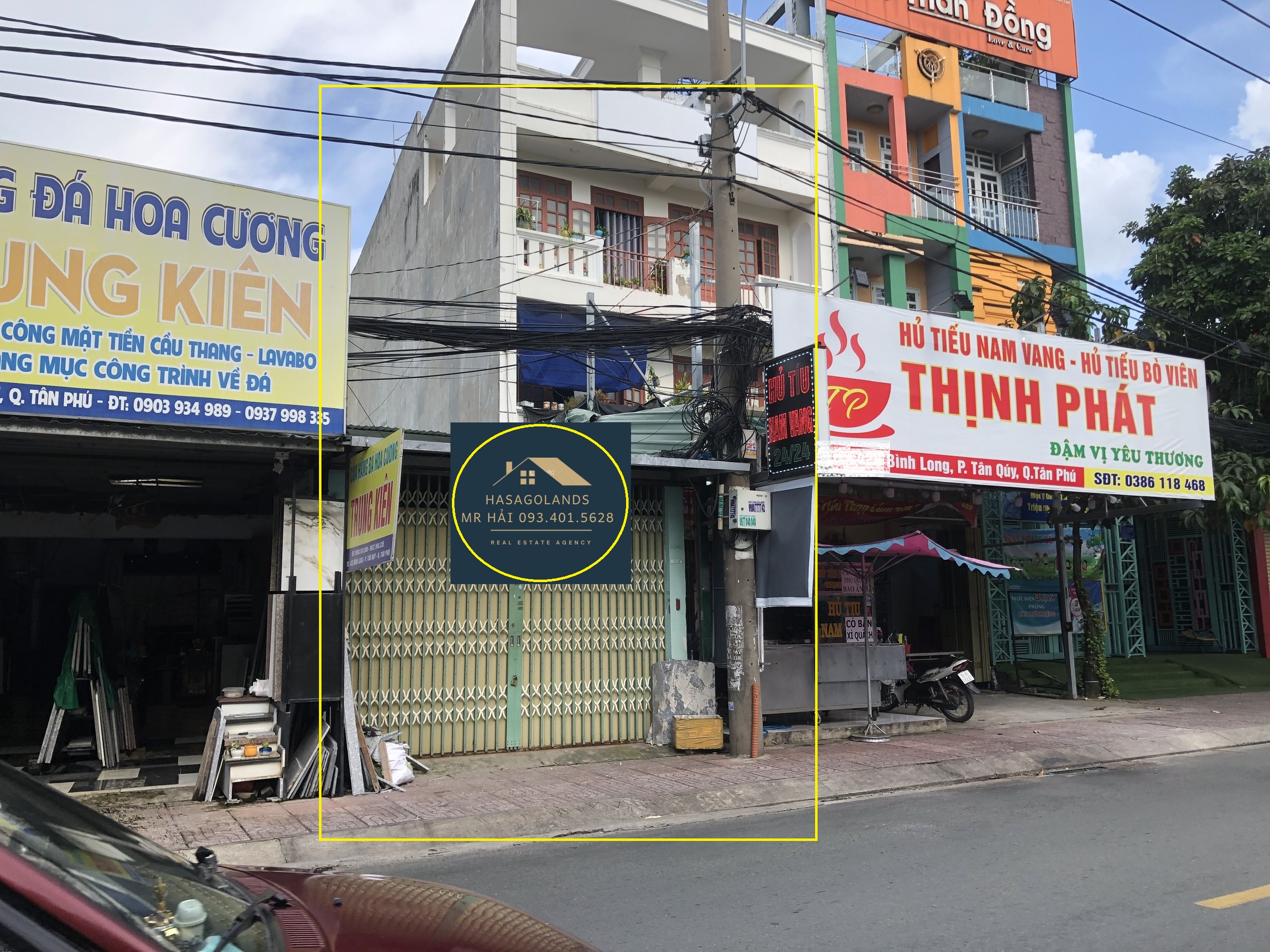 Cho thuê nhà Mặt Tiền KD Bình Long 88m2 ,18 triệu, cạnh Ngã 4.