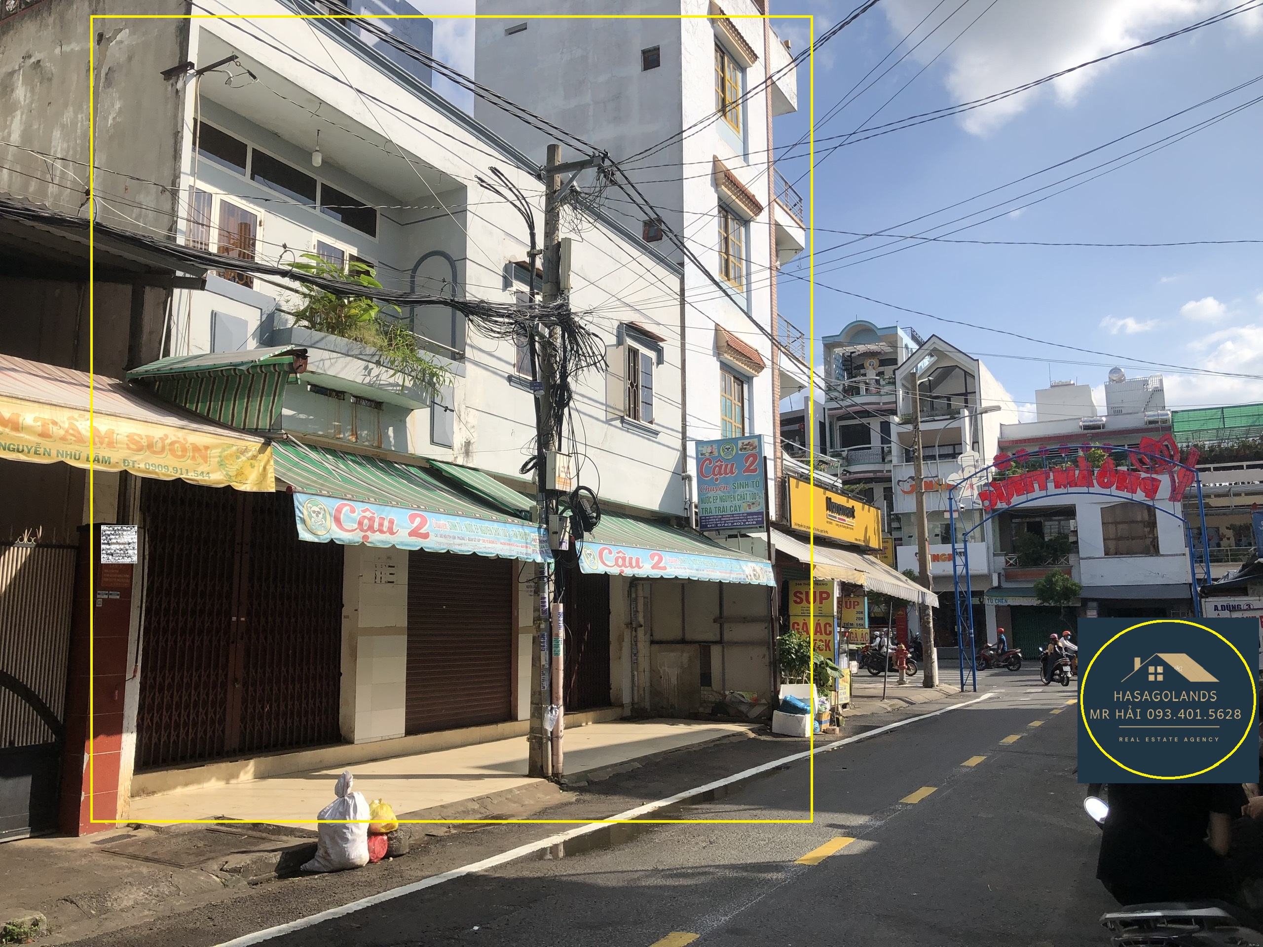 Cho thuê nhà Mặt Tiền KD Phố Ẩm Thực 45m2, 2 TẦNG,18 triệu, ngang 10M.