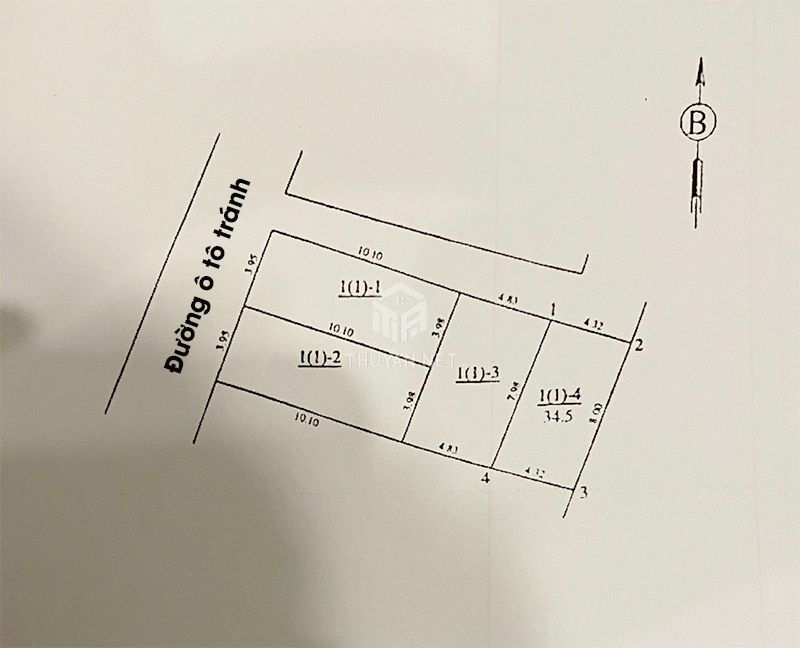 Cần tiền bán 34,5m2 đất ngay đầu TDP Bình Minh. Cách 20m ra đường ô tô trách, chợ dân sinh.