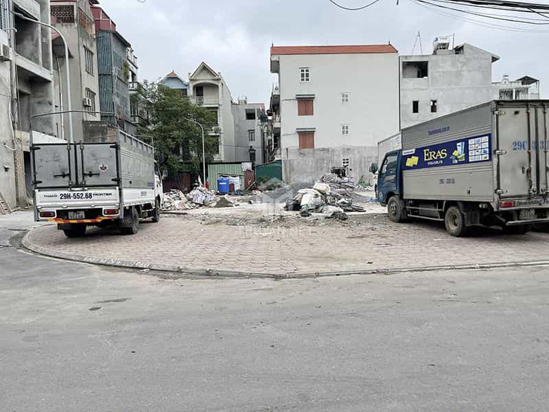 Cần bán lô góc 108,9m2 đất đấu giá TDP Voi Phục, Cổ Bi. Đường siêu rộng 15m.