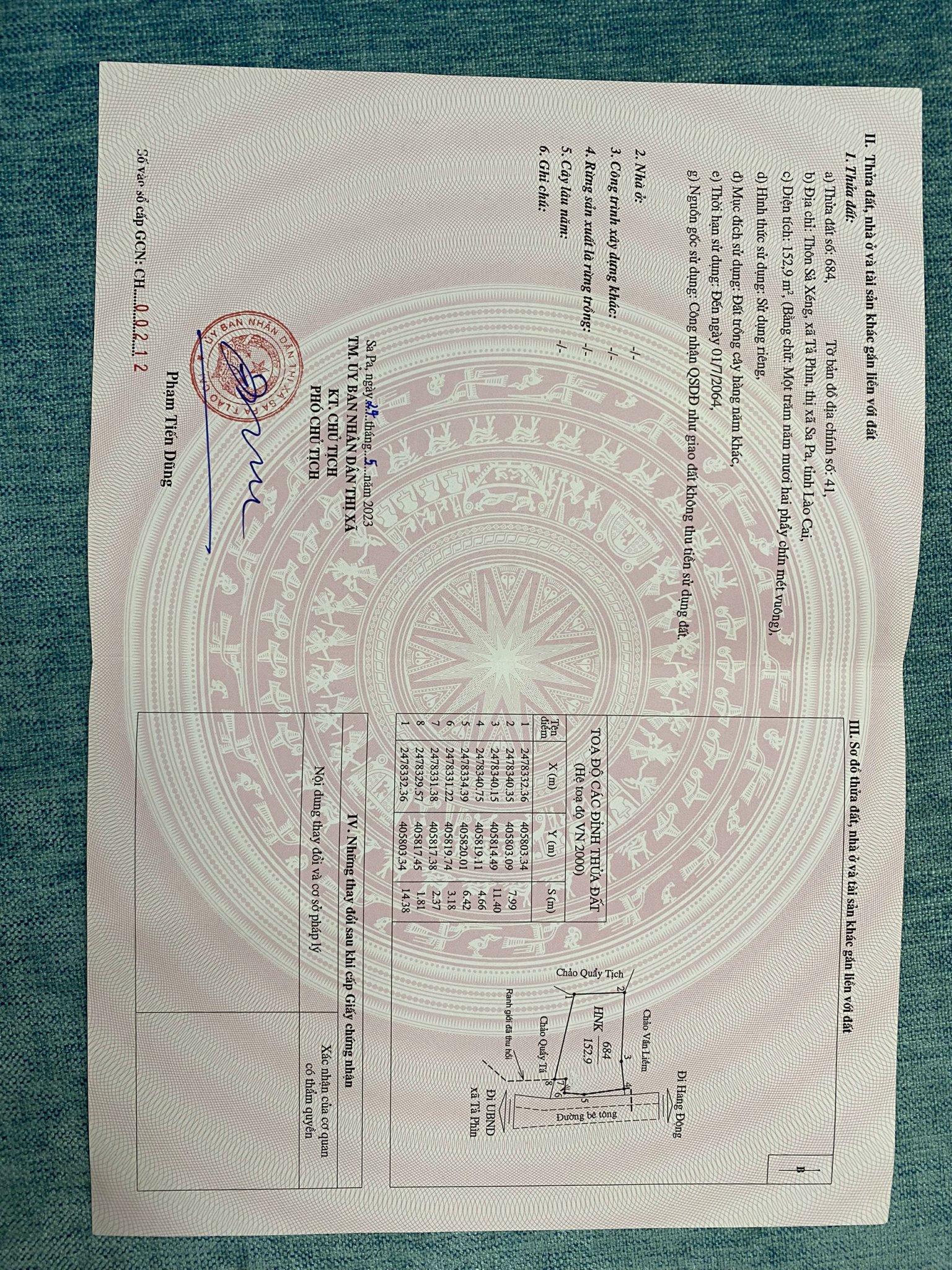 Chính chủ cần bán gấp lô đất gần trung tâm SAPA giá siêu rẻ.