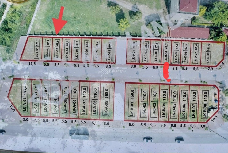 Chính chủ bán lô đất đẹp, vị trí siêu hot tổ dân phố số 2 TT Chi Đông, Mê Linh, Hà Nội.