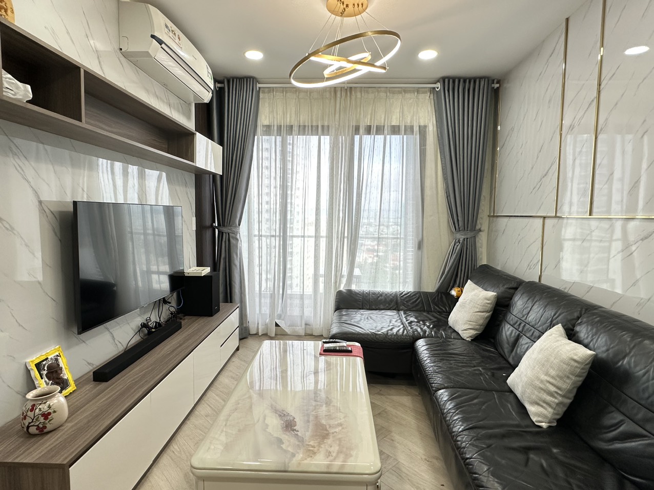 Cho thuê căn hộ 2pn chung cư Gateway, tâng cao giá 10tr/tháng.