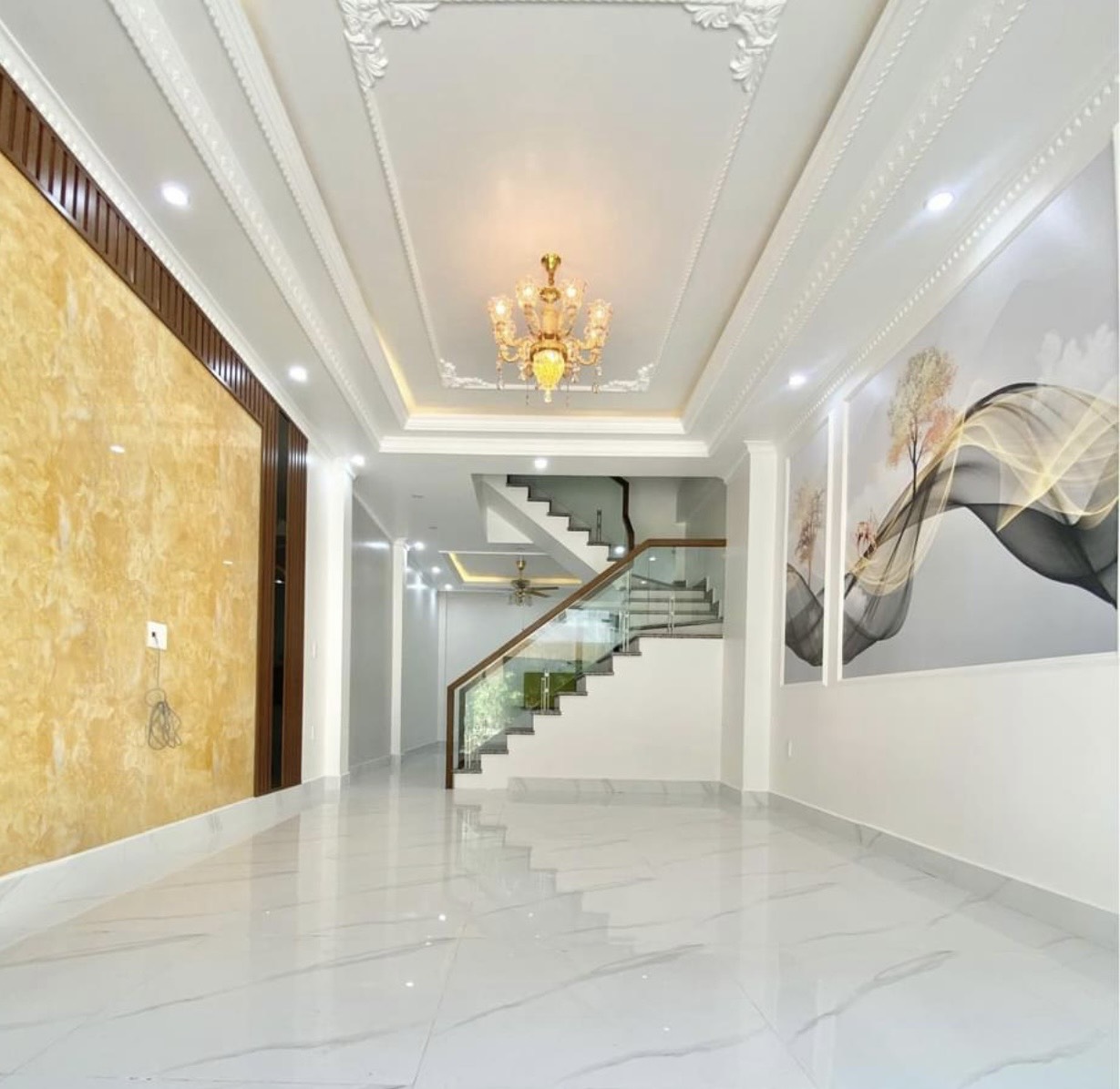 Nhà 4 tầng đường 10m khu đô thị HimLam, Hùng Vương, Hồng Bàng, Hải Phòng full nội thất đẹp.