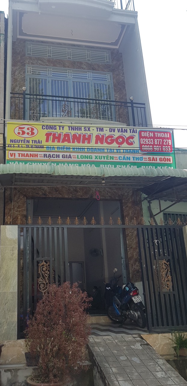 NHÀ CHÍNH CHỦ ĐANG CHO THUÊ NGAY ĐƯỜNG NGUYỄN TRÃI - PHƯỜNG 4 - TP VỊ THANH - HẬU GIANG.
