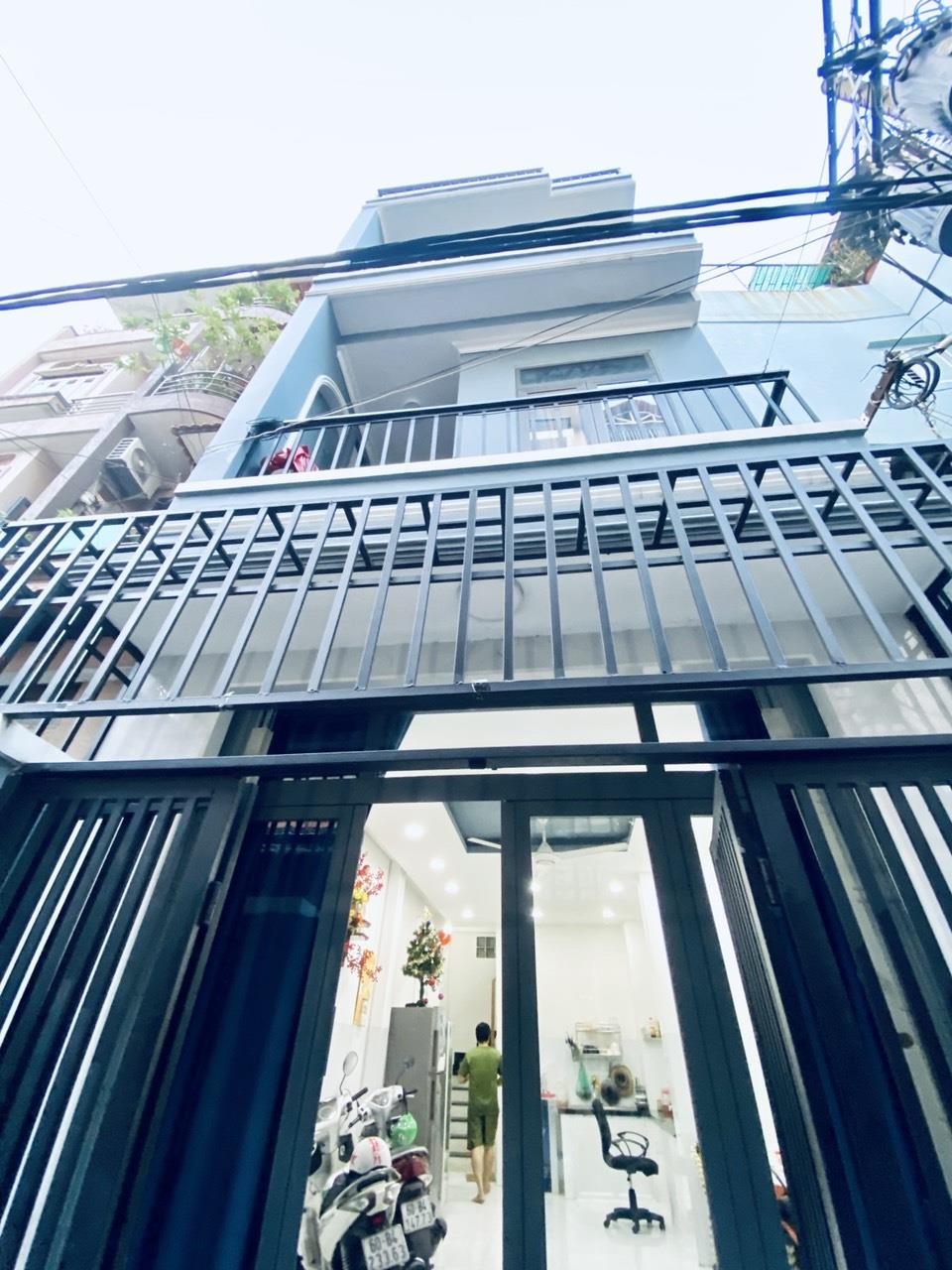 MẶT TIÊN CHẤN HƯNG GIÁ HẼM GIÁP QUẬN 10 36M2 4 TẦNG CHỈ 6 TỶ.