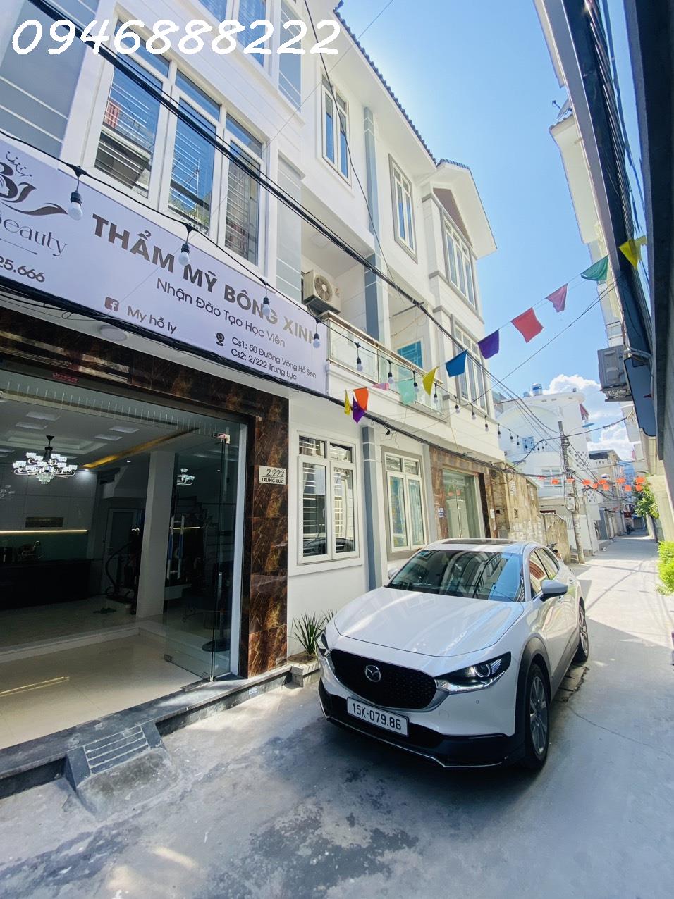 Nhà mặt ngõ thông phố Trung Lực , Ô tô vào nhà phù hợp kinh doanh nail, spa… quá đẹp ạ