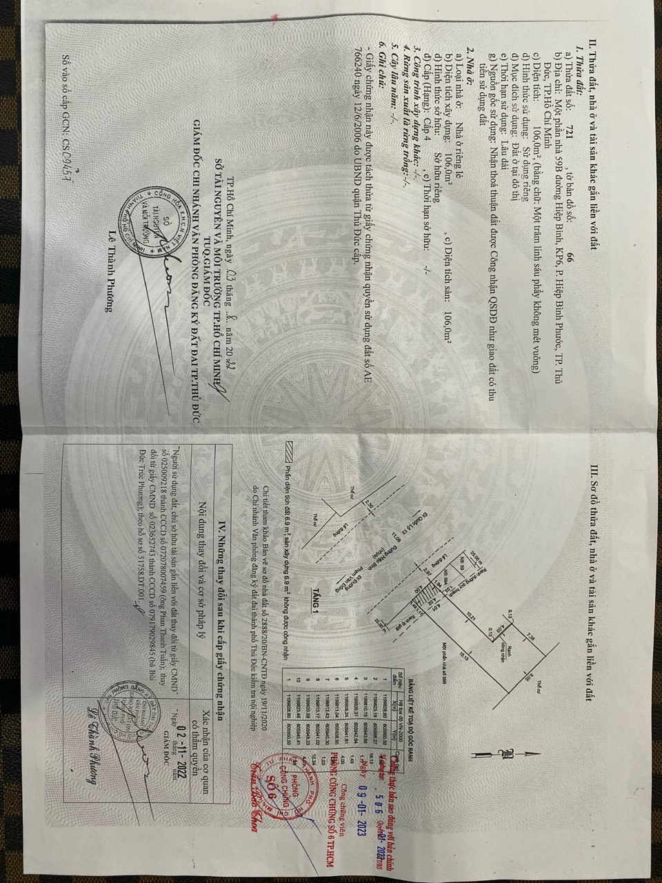 Cần bán nhanh nhà mặt tiền đường Hiệp Bình, phường Hiệp Bình Phước thành phố Thủ Đức, TP.HCM.