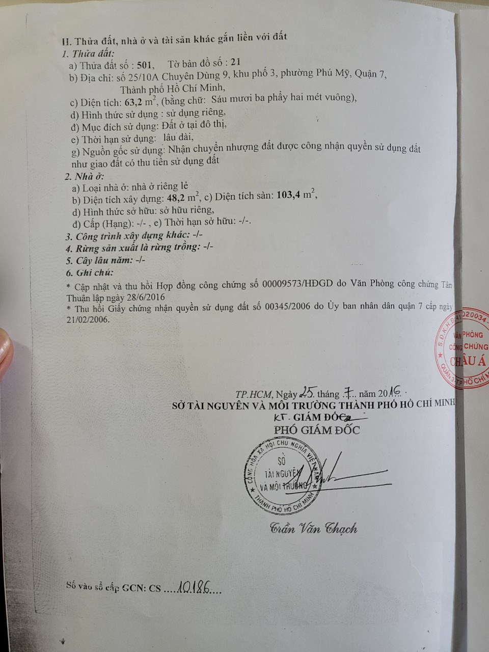 Chính Chủ Cần Bán Nhà Hẻm Phường Phú Mỹ, Quận 7, Tp Hồ Chí Minh.