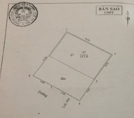 120M2 ĐẤT SẴN NHÀ C4 - AN TRẠCH - ĐỐNG ĐA - MT RỘNG 11M - NGÕ BA GÁC - GẦN PHỐ - 89TR/M2.