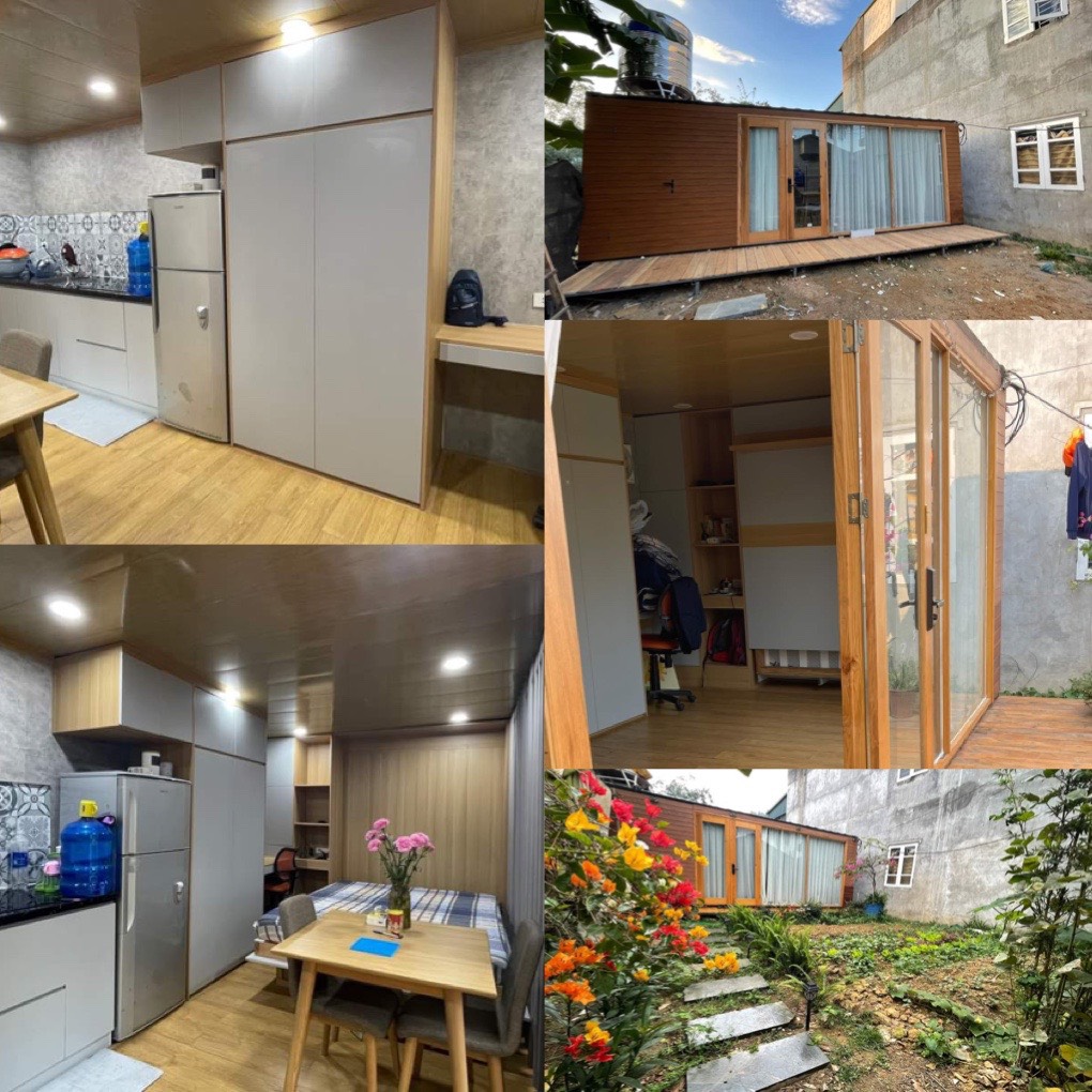 Em phải trả đất ko có chỗ để, nên muốn bán 1 căn nhà Container hoàn thiện đầy đủ đồ như 1 căn nhà nhỏ xinh.