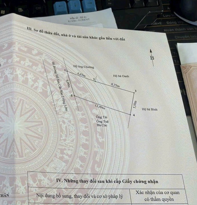 Mrs Tâm Bán đất mặt đường Hồ Sen, Lê Chân, Hải Phòng. Giá tốt 155 triệu/m2