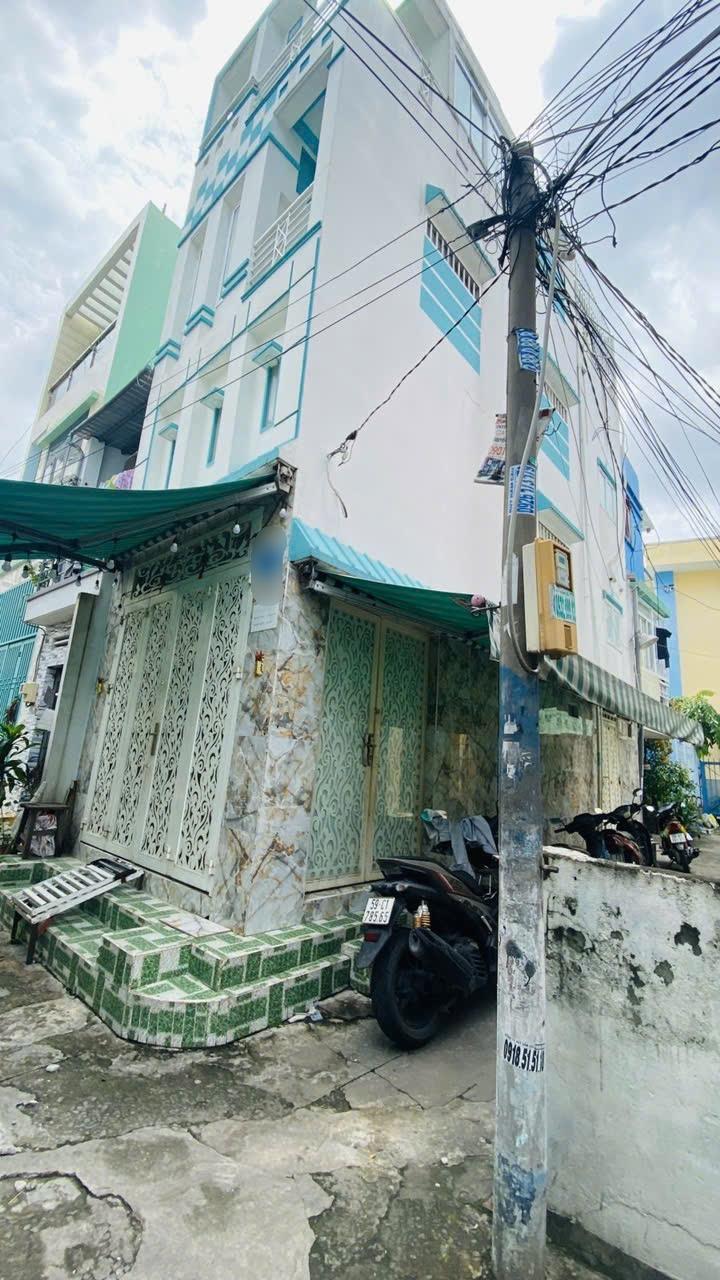 QUẬN 6 - SỐ NHÀ TỨ QUÝ CỰC HIẾM - 2 MẶT HẼM DIỆN TÍCH 41M2 NỠ HẬU 5M - 5 TẦNG CHỈ 5 TỶ X.