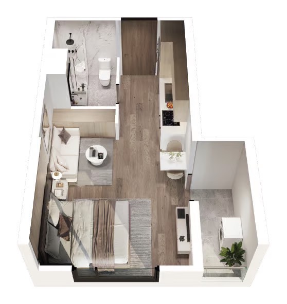 Studio Đông Nam diện tích 32m2 duy nhất sót lại rẻ nhất toà SA5 VINHOMES SMART CITY . hiện đang hot nhất thị trường