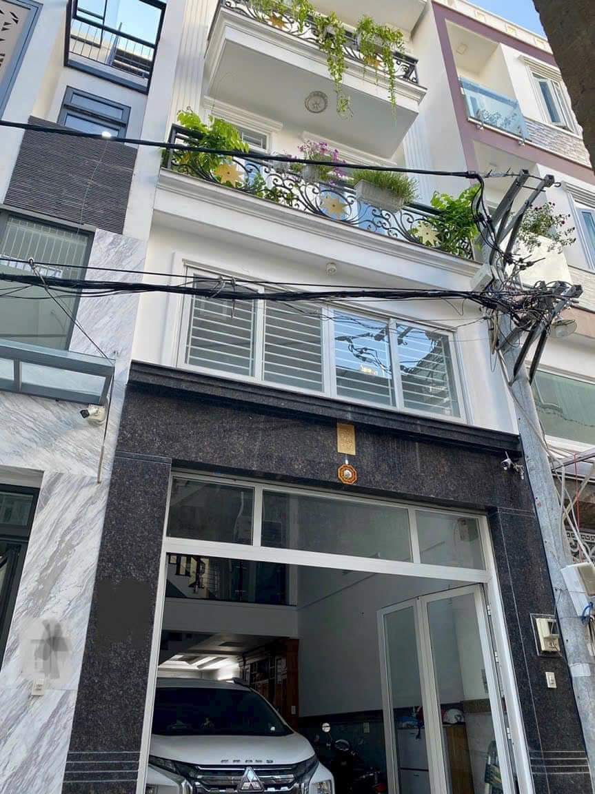 Hiếm Ba Tháng Hai - Quận10 - 4 tầng - HXH Thông - Khu Bàn Cờ