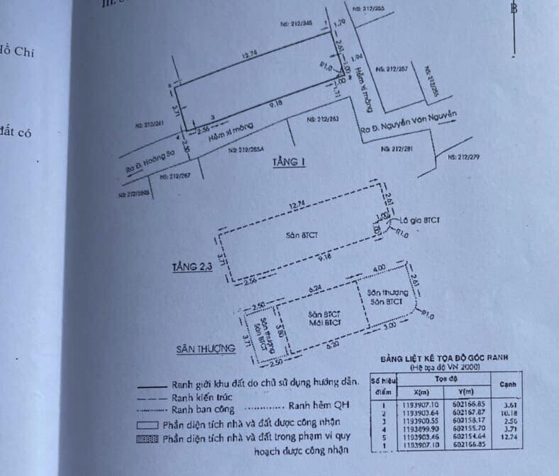 CHINH CHU QUẬN 3 - THOÁNG MÁT 4 TẦNG -7PN- ĐANG CHO THUÊ 20TR/THÁNG-GẦN BỜ KÈ HOÀNG SA