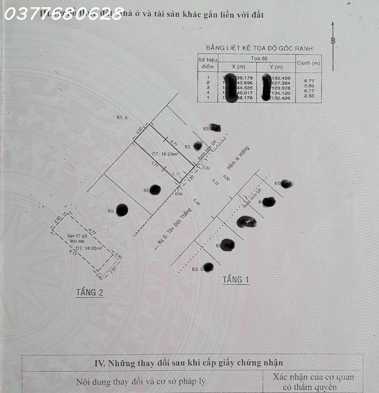 Hẻm xe hơi Tôn Đức Thắng, 2,5x7m, 2 tầng, sổ vuông, giá 3,6 tỉ