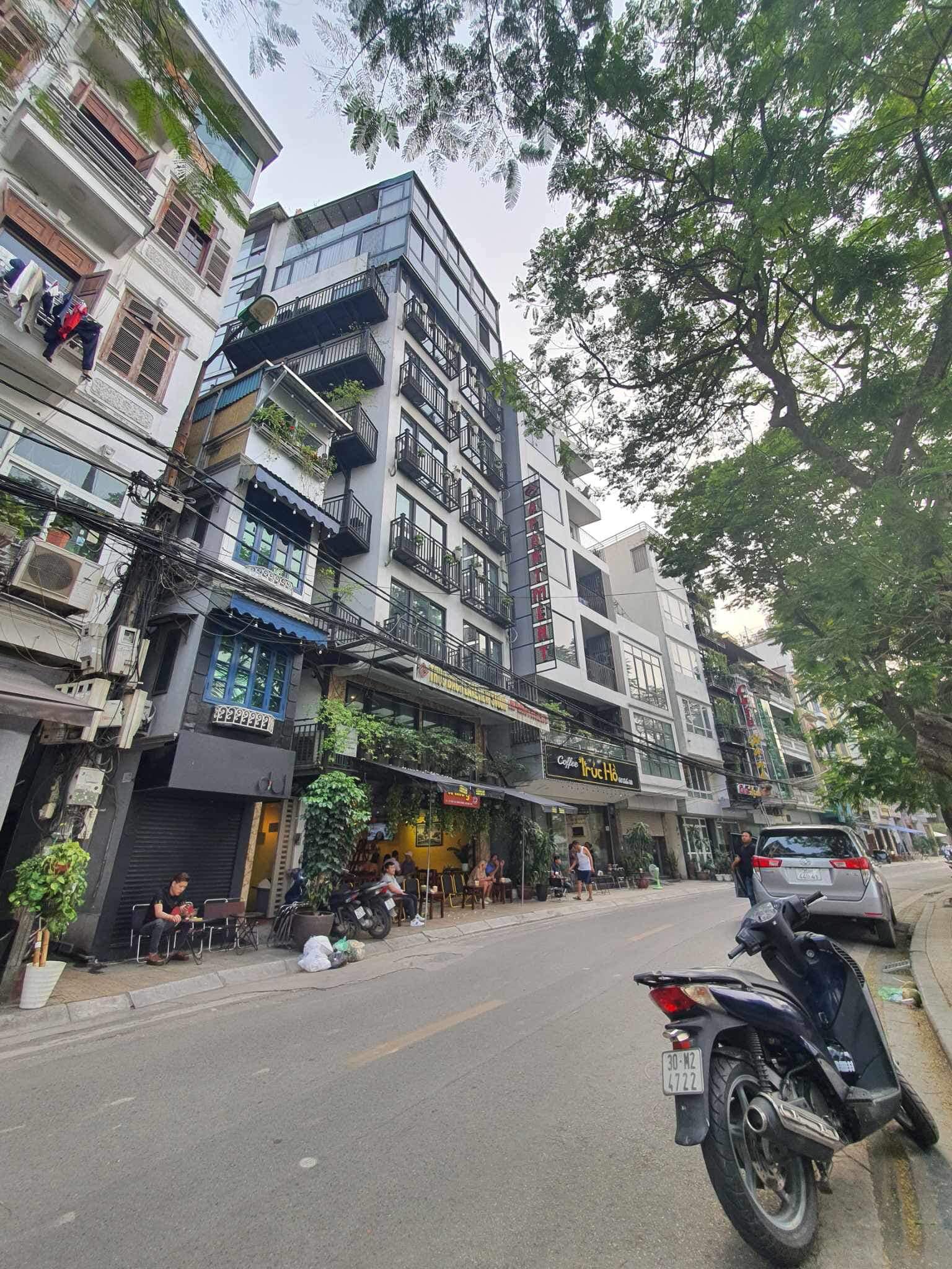 Bán Nhà Mặt Phố Trấn Vũ 80m2, 10 Tầng, MT 8,5m, Kinh Doanh Gia 7x Tỷ