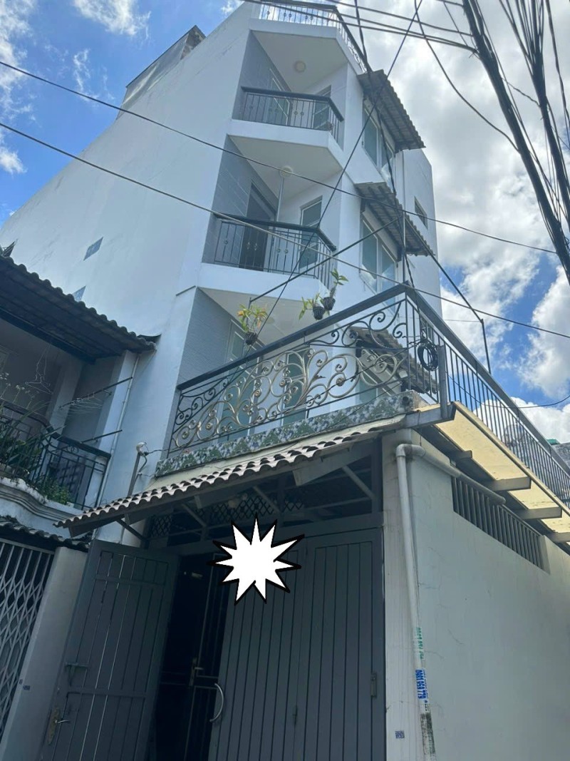 Bán Nhà 4 Tầng Căn Hộ Dịch vụ Cho Thuê Nguyễn Văn Công 160m2 Giá 9 Tỷ