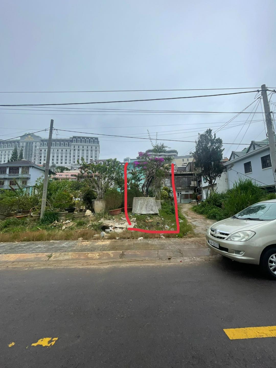 Bán đất KQH Phạm Hồng Thái Đà Lạt lô G39