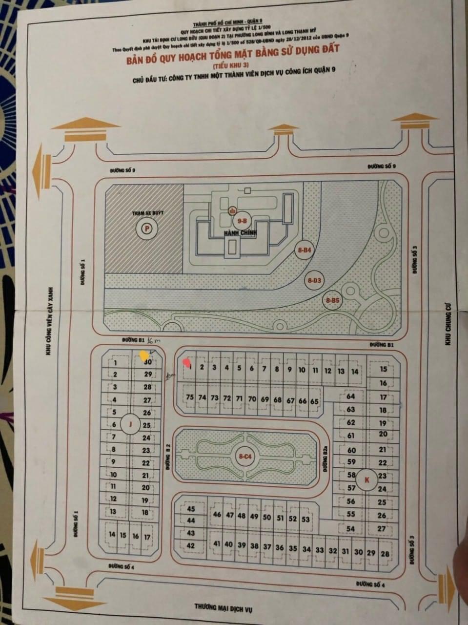 Bán đất 2MT Tái Định Cư Phước Thiện, Q9 sát Vinhomes, SHR, Phù hợp mở quán cà phê.