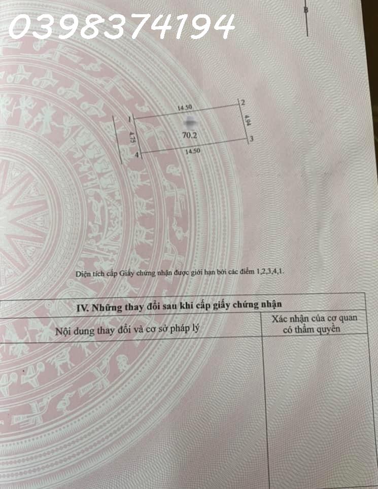 Chưa tới 3 tỉ sở hữu mảnh đất Đông Anh tuyệt đẹp đường ô tô