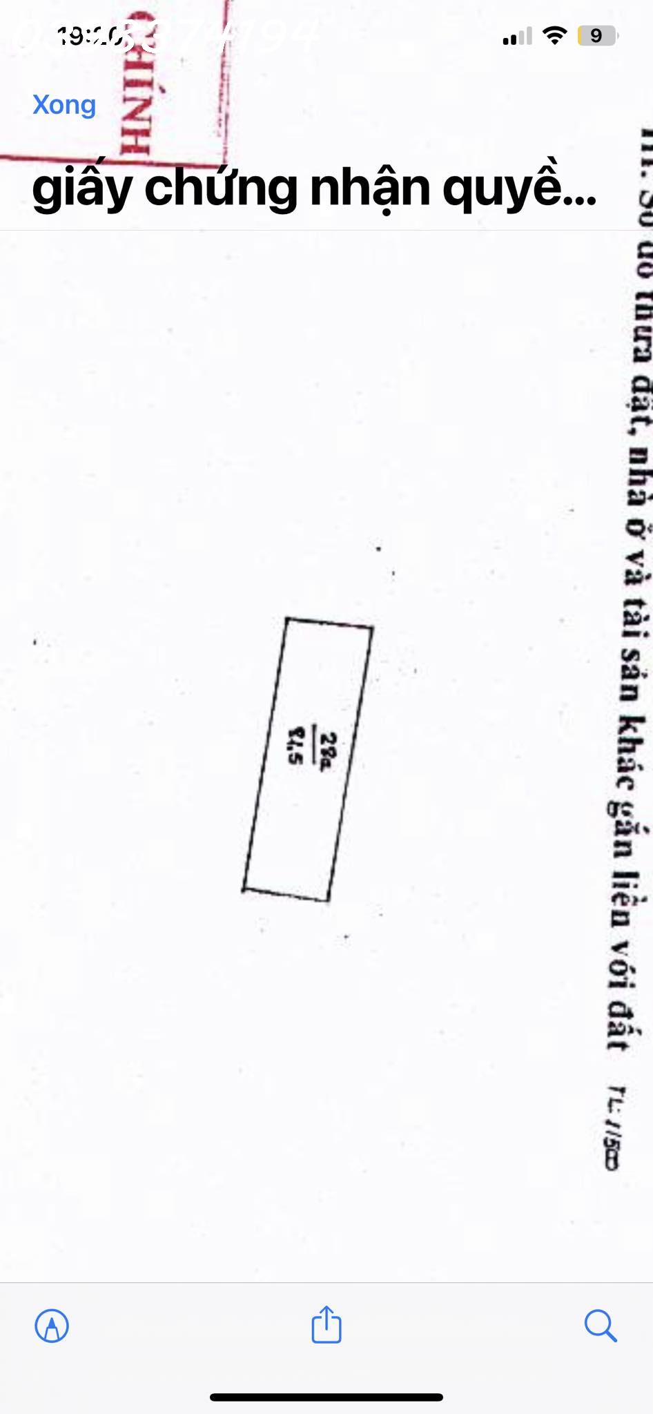 82m2 đất Đông Anh kích thước chữ nhật cực kỳ tốt cho xây nhà ống