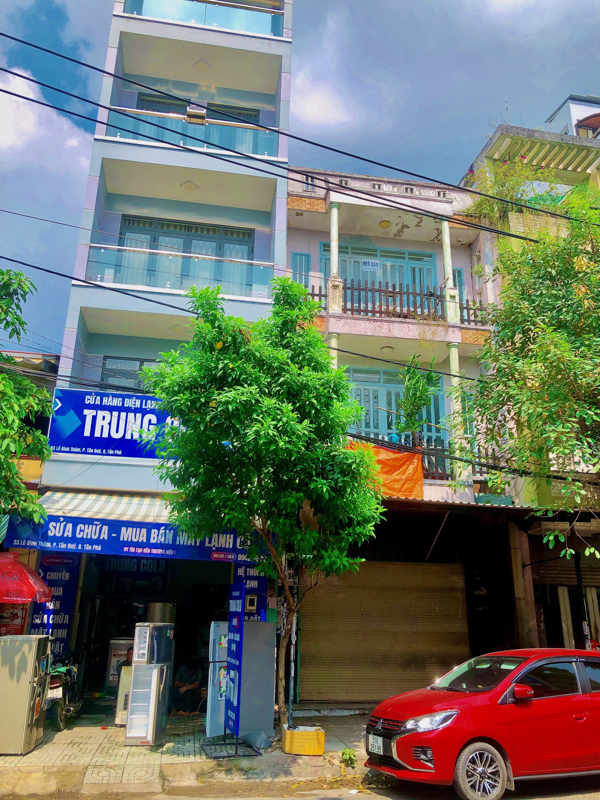 Bán nhà mặt tiền đường Lê Đình Thám,DT:5x18m đúc 2 lầu giá 13 tỷ