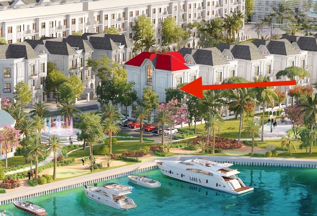 HOA HẬU BIỆT THỰ ĐƠN LẬP VIEW SÔNG - CÔNG VIÊN - TRỰC DIỆN BẾN DU THUYỀN 8x tỷ BTP