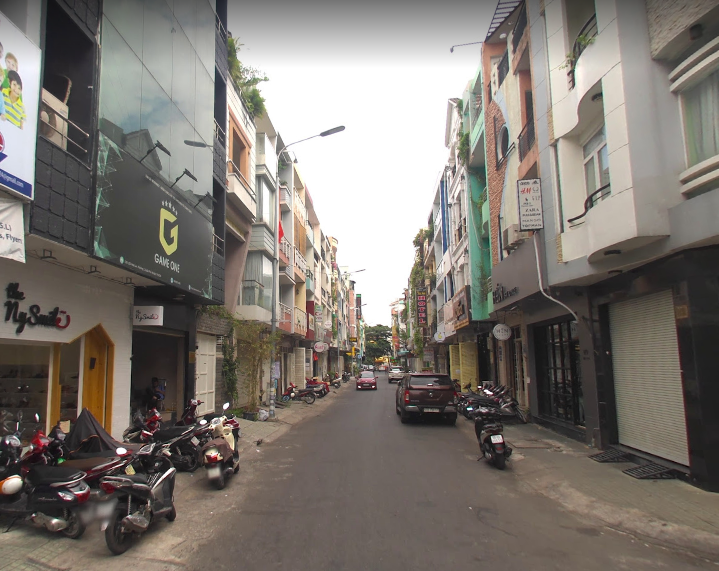 Cho thuê MT 8x14m đường Hoa Lan khu ẩm thực Phan Xích Long