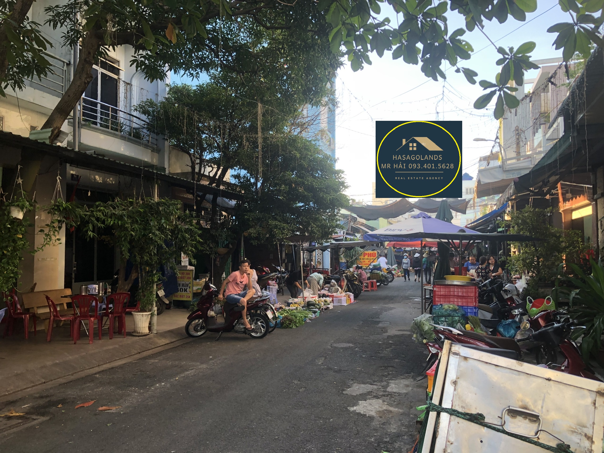 Cho thuê Nhà Mặt Tiền Cạnh CHỢ Tân HƯơng, 48m2, 9 triệu