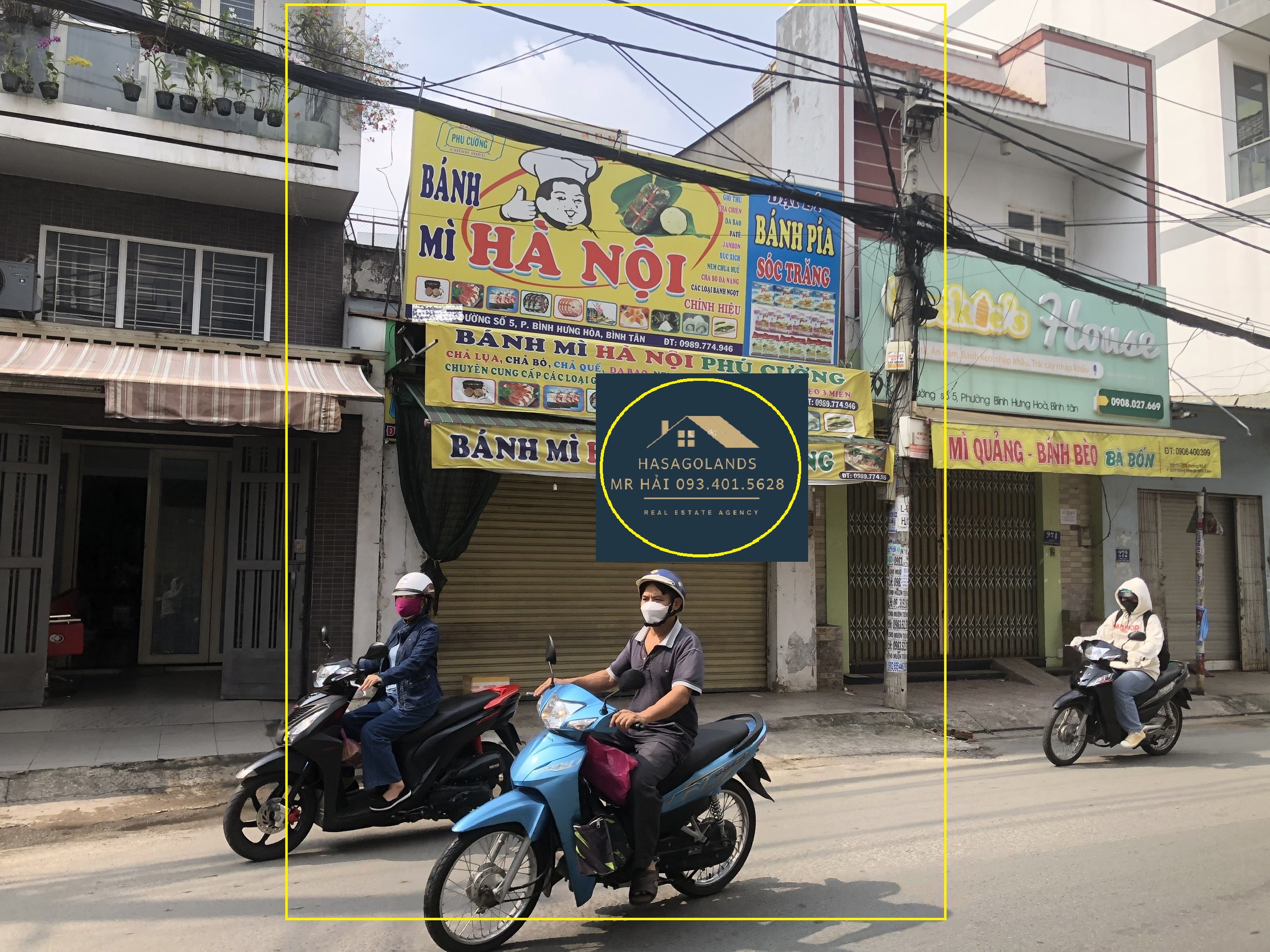 Cho thuê Nhà Mặt Tiền gần AEON Tân Phú, 100m2, ngang 5M, 12 triệu