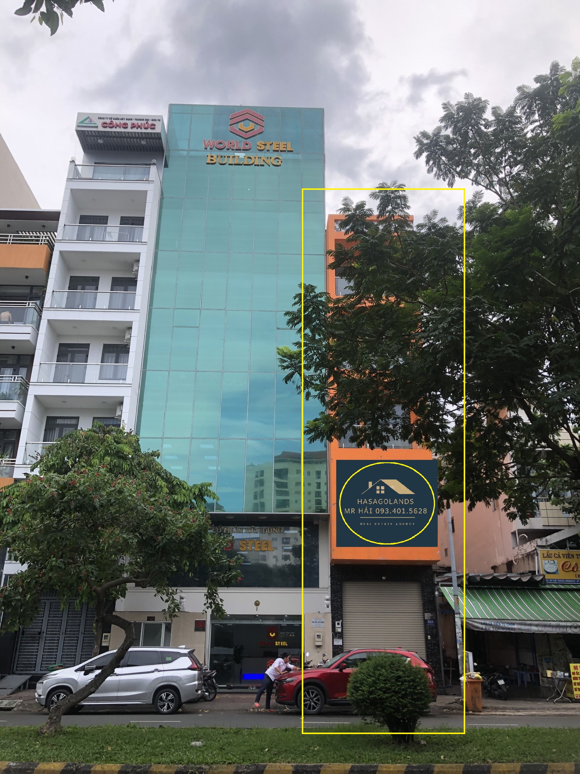 Cho thuê Building Mặt Tiền Lê Thúc Hoạch, 80m2, 5TẦNG, 30 triệu