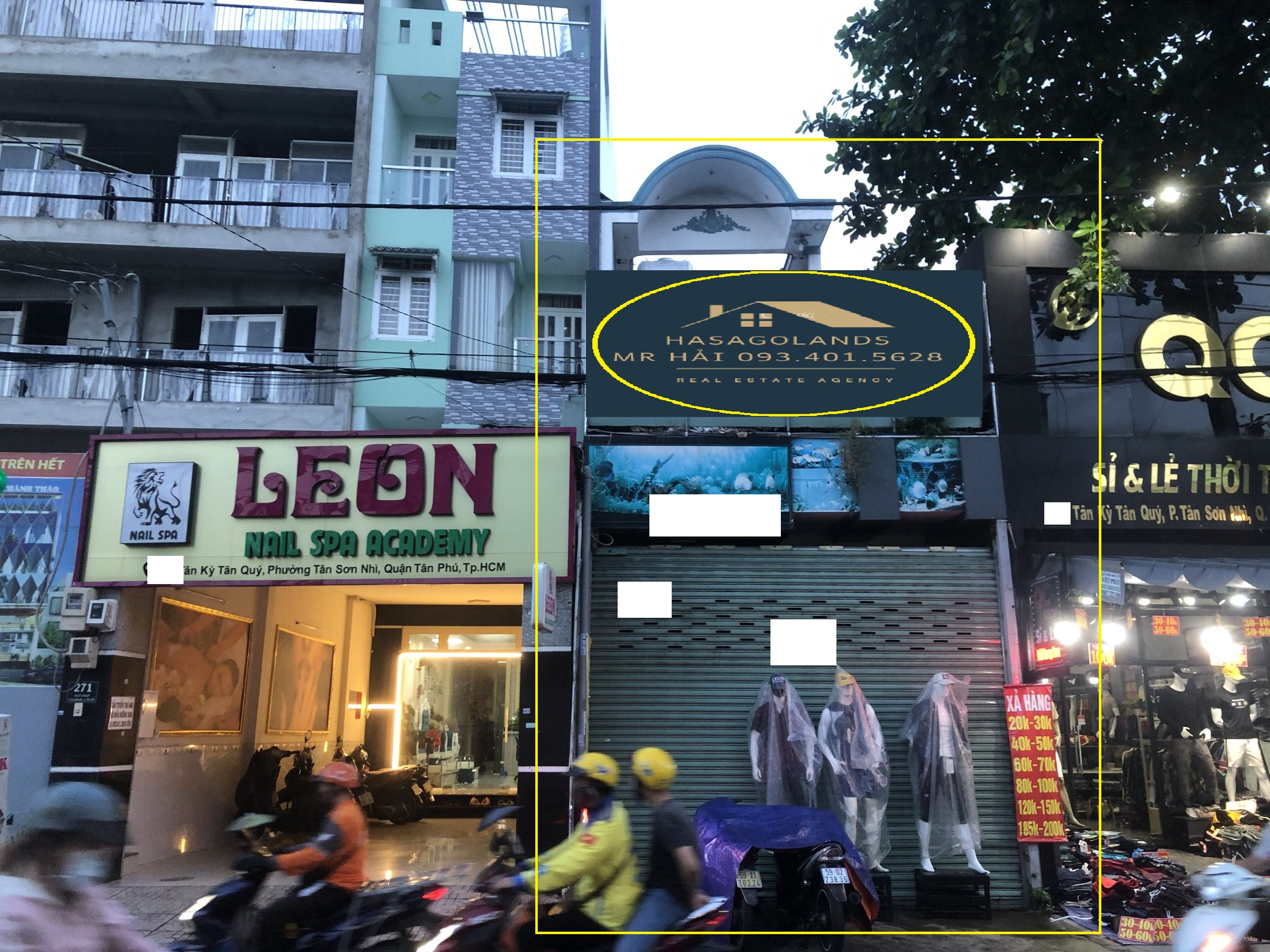 Cho thuê nhà Mặt Tiền Tân Kỳ Tân Quý 110m2, 3 TẦNG,24 triệu, ngay NGÃ TƯ