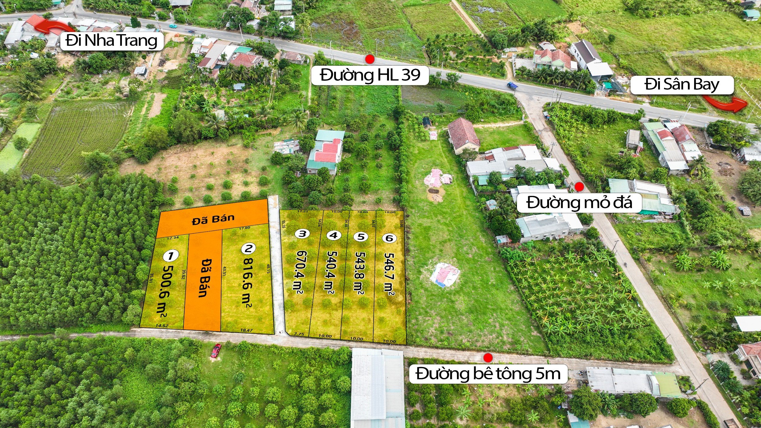 Bán đất Suối Tiên-Diên Khánh giá rẻ cho nhà đầu tư thích hợp làm vườn-LH 0906 359 868