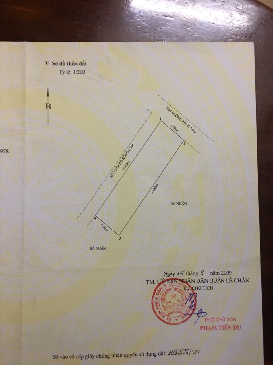Bán đất mặt đường tuyến 2 Khúc Thừa Dụ, 94m MT 5m, lô góc, GIÁ 4.55 tỉ